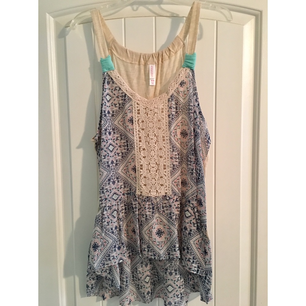 Patterned Tank Top